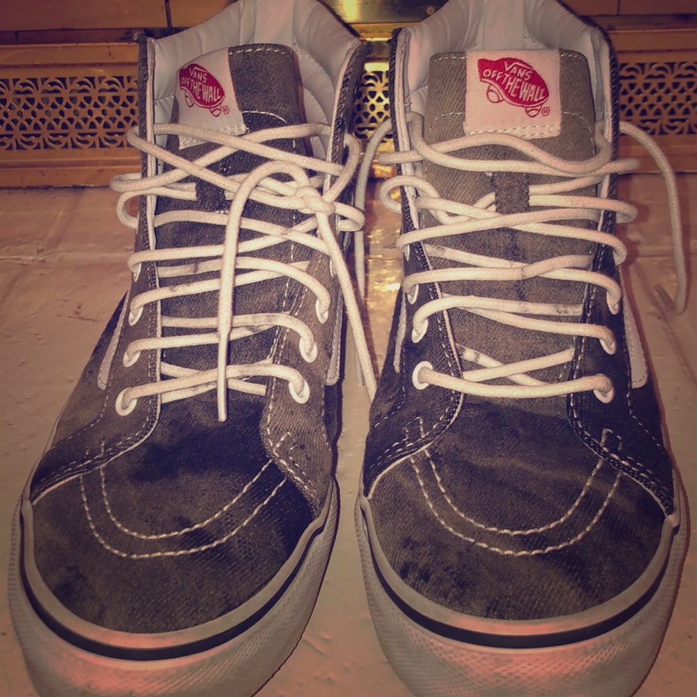 Vans studded high tops !